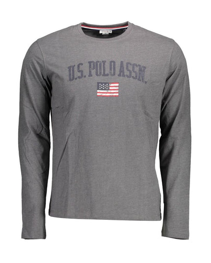 U.S. POLO ASSN. Brown Cotton Men T-Shirt