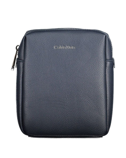 Calvin Klein Blue Polyester Men Shoulder Bag