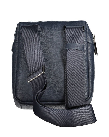 Calvin Klein Blue Polyester Men Shoulder Bag