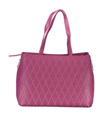 Mario Valentino Purple Polyethylene Handbag