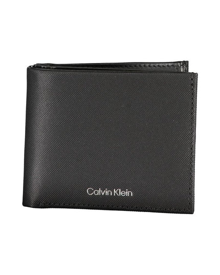 Calvin Klein Elegant Black Leather Wallet with RFID Block