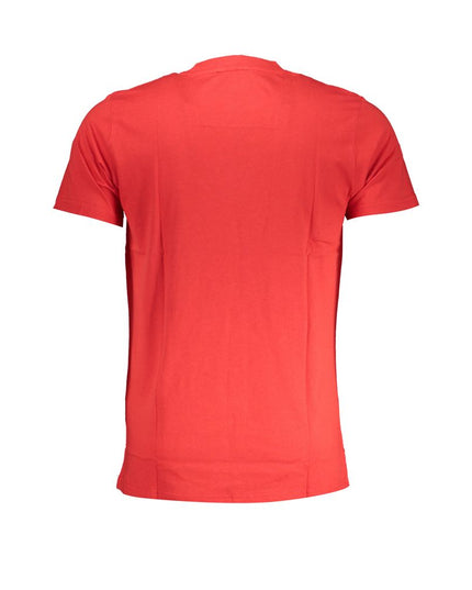Cavalli Class Red Cotton T-Shirt
