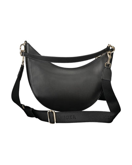 Tommy Hilfiger Black Polyethylene Women Handbag