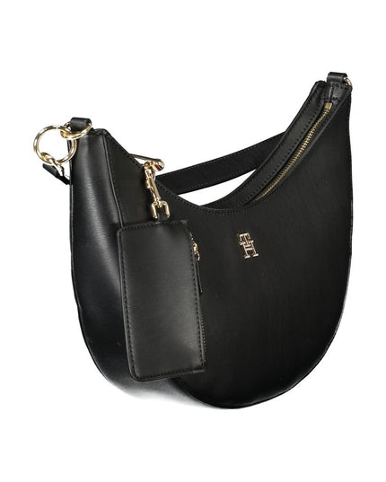 Tommy Hilfiger Black Polyethylene Women Handbag