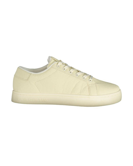 Calvin Klein White Polyester Men Sneaker
