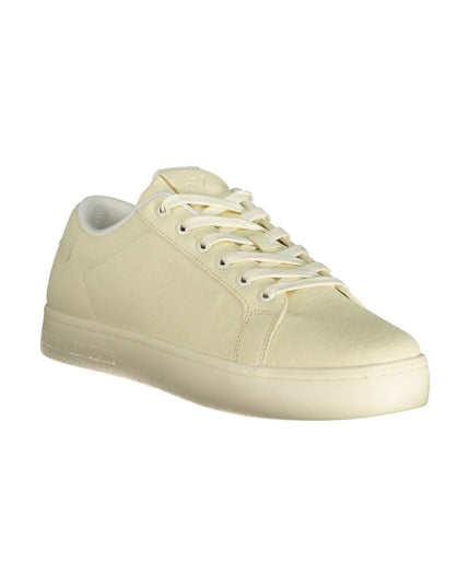 Calvin Klein White Polyester Men Sneaker