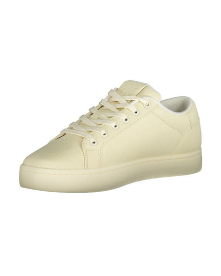 Calvin Klein White Polyester Men Sneaker