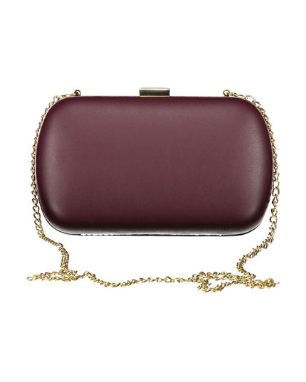 Mario Valentino Red Polyethylene Women Handbag