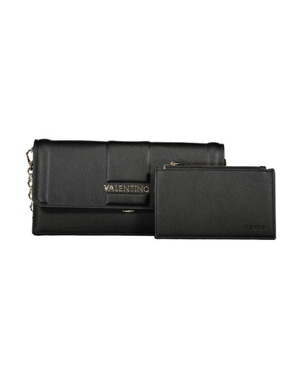 Mario Valentino Black Polyethylene Women Handbag