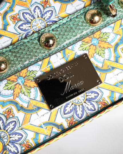 Dolce & Gabbana Black Dress MARIA Porcelain Fashion Show Leather Sicily Dolls