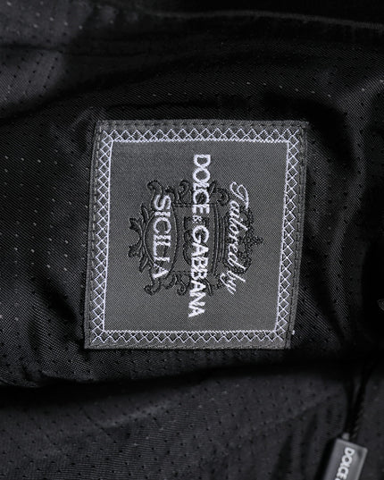 Dolce & Gabbana Red SICILIA Sequin Embellish Blazer Jacket