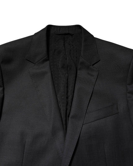Dolce & Gabbana Dark Gray MARTINI 2 Pc Single Breasted Suit