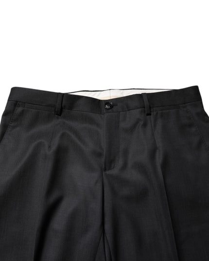 Dolce & Gabbana Dark Gray MARTINI 2 Pc Single Breasted Suit