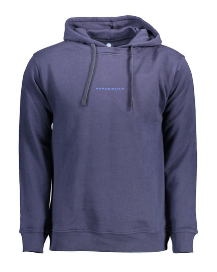 North Sails Blue Cotton Men Sweater