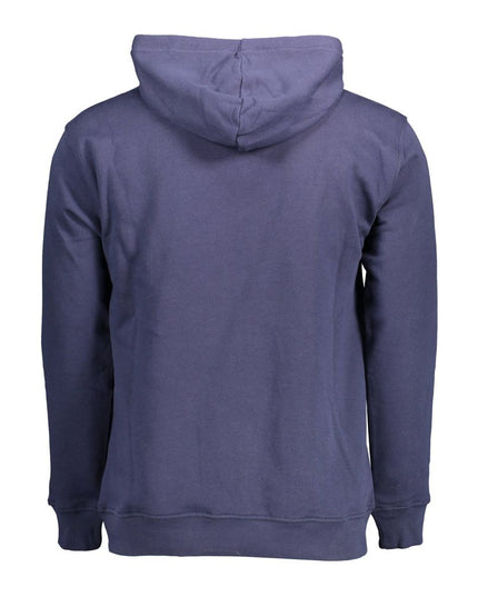 North Sails Blue Cotton Men Sweater