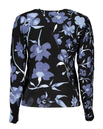 Desigual Chic Contrasting Crew Neck Sweater