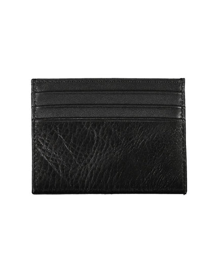Tommy Hilfiger Black Leather Men Wallet