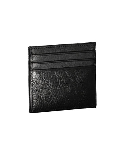 Tommy Hilfiger Black Leather Men Wallet