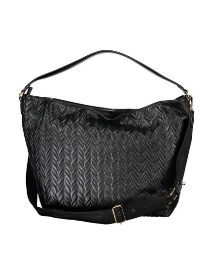 Mario Valentino Black Polyethylene Handbag