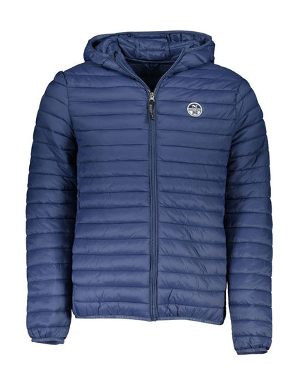 North Sails Blue Polyamide Men Jacket