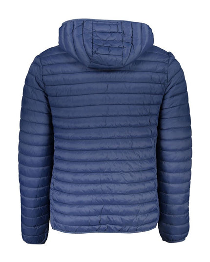 North Sails Blue Polyamide Men Jacket