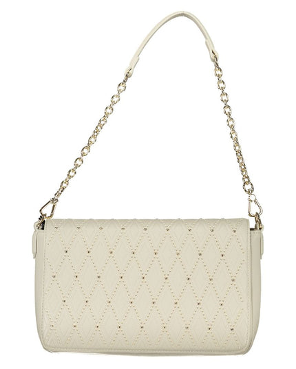 Mario Valentino White Polyethylene Handbag