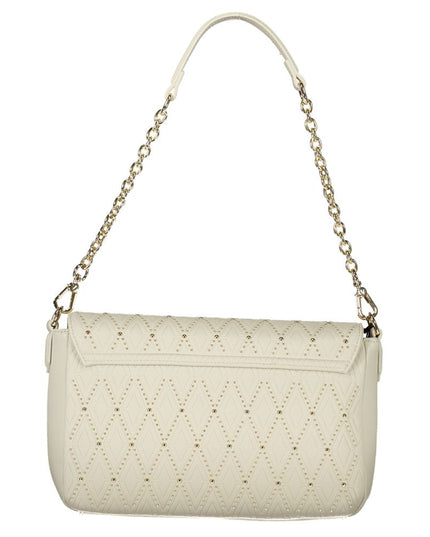 Mario Valentino White Polyethylene Handbag