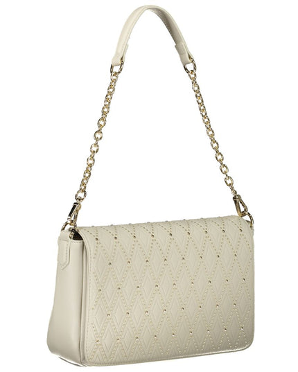 Mario Valentino White Polyethylene Handbag