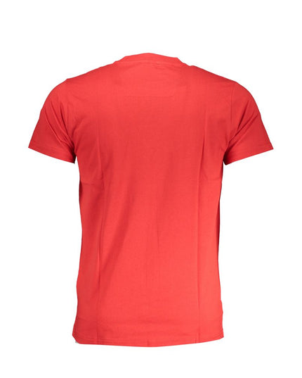 Cavalli Class Red Cotton T-Shirt