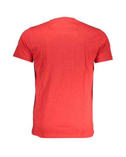 Cavalli Class Red Cotton T-Shirt