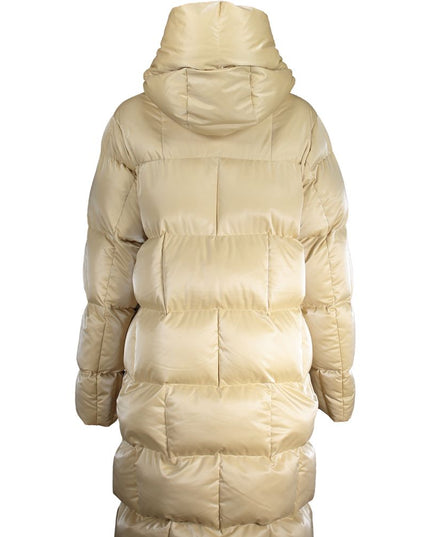 K-WAY Beige Polyester Women's Quilted Jacket