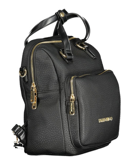 Mario Valentino Black Polyethylene Women Backpack