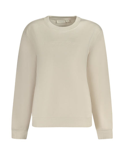 Calvin Klein Beige Cotton Women Sweater
