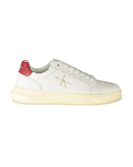Calvin Klein White Polyester Sneaker