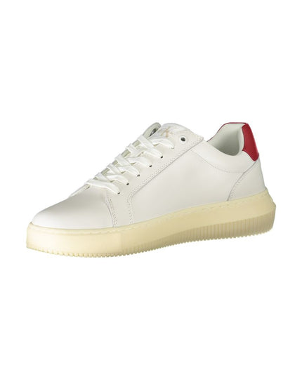 Calvin Klein White Polyester Sneaker