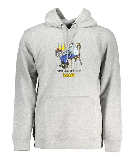 Vans Gray Cotton Men Sweater