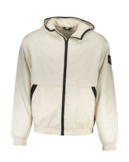 Calvin Klein Beige Polyester Men Jacket