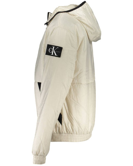 Calvin Klein Beige Polyester Men Jacket