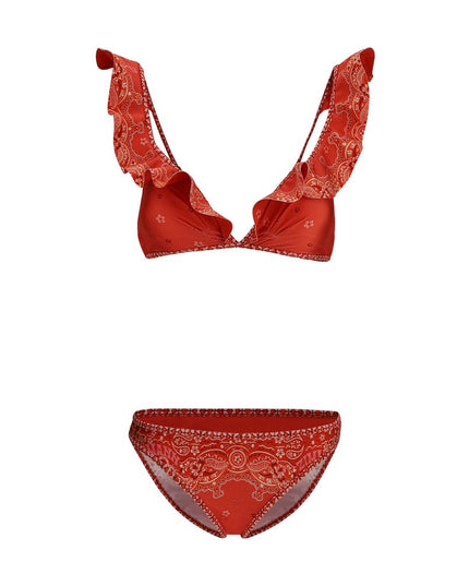 Zimmermann Red Polyamide Bikini