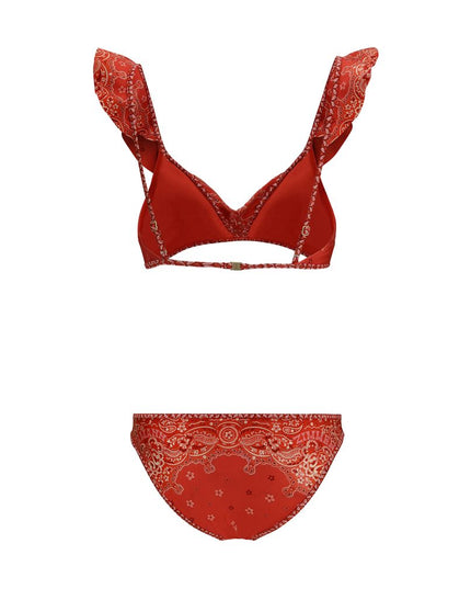 Zimmermann Red Polyamide Bikini