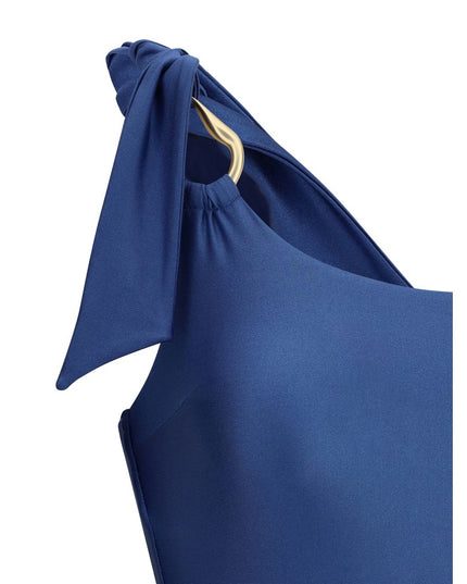 Zimmermann Light Blue Polyamide One-Piece Swimsuit