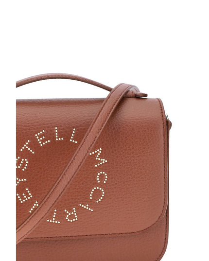 Stella McCartney Brown Other Fibres Shoulder Bag