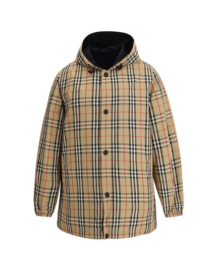 Burberry Multicolor Polyamide Rain Coat