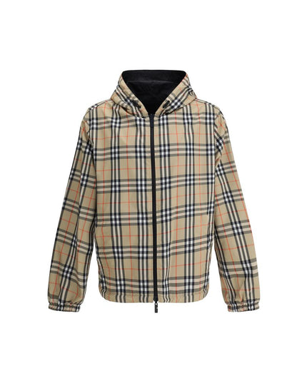 Burberry Multicolor Polyester Shell Jacket