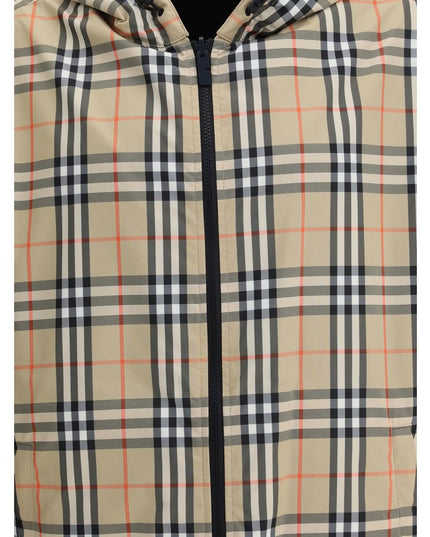 Burberry Multicolor Polyester Shell Jacket