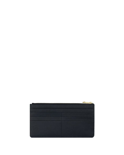 Dolce & Gabbana Black Calf Leather Bos Taurus Wallet