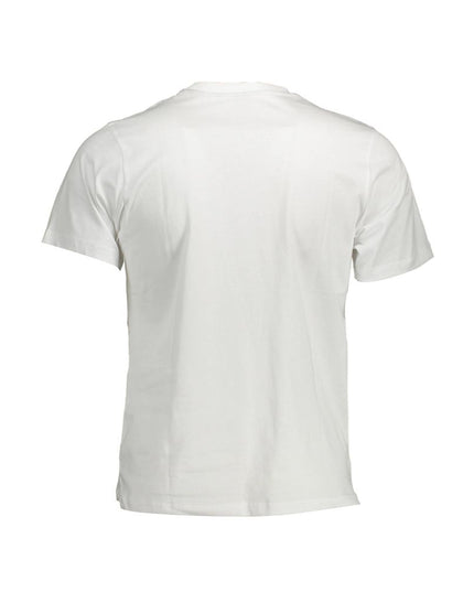 North Sails White Cotton Men T-Shirt