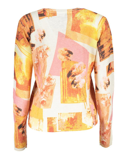 Desigual High Neck Contrast Detail Sweater