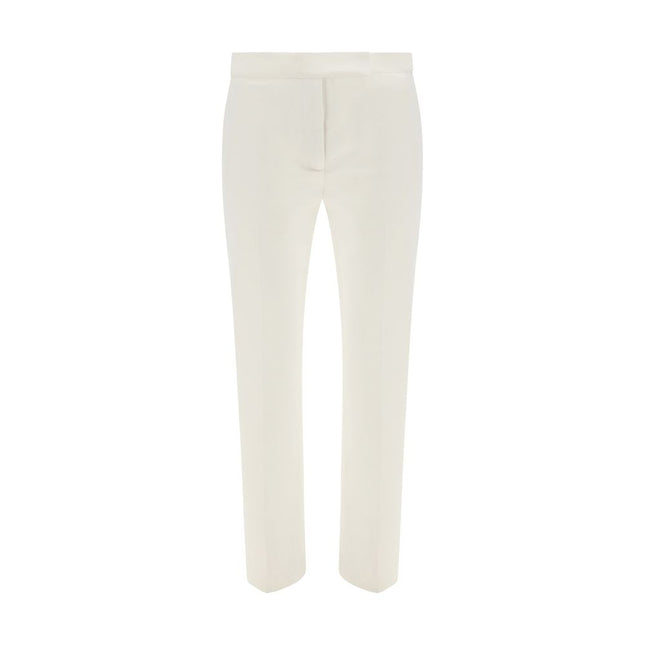SA SU PHI White Silk Casual Pants