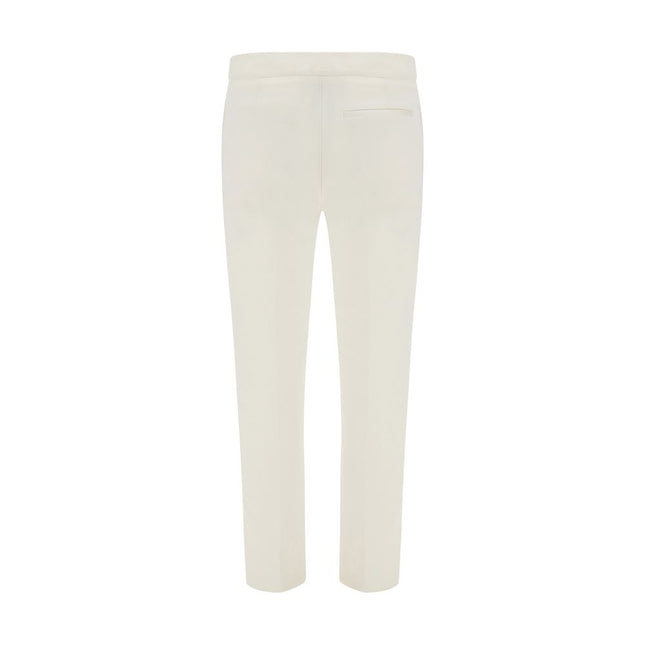 SA SU PHI White Silk Casual Pants